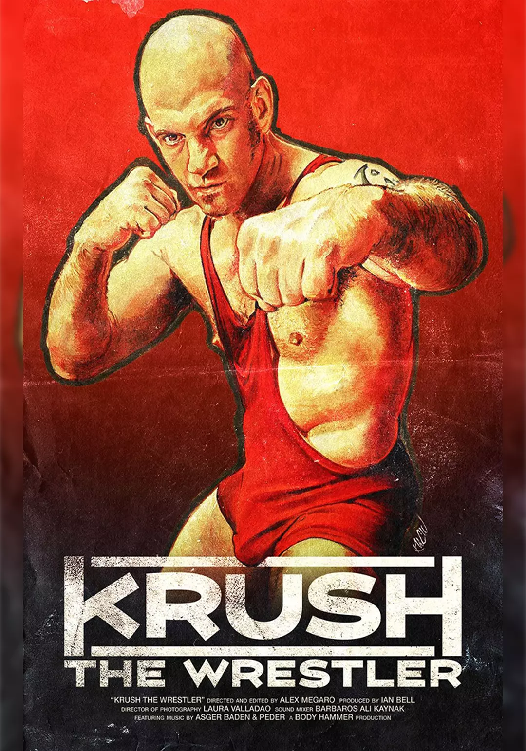 Krush the Wrestler, Alex Megaro, por día, 18 docsmx