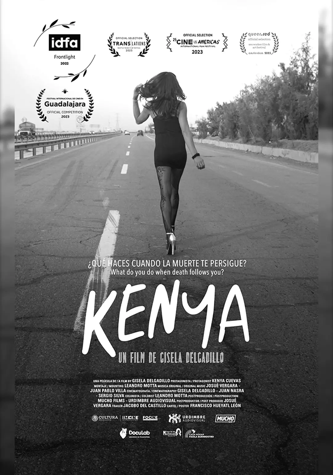 Kenya, Gisela Delgadillo, por película, 18 docsmx