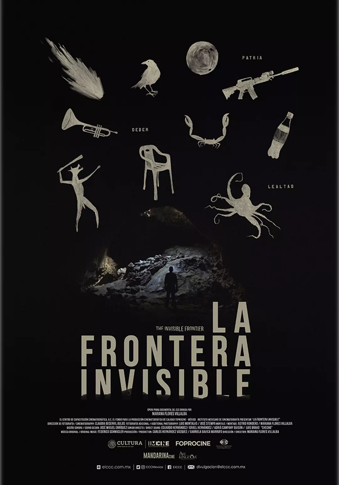 La frontera invisible, Mariana Flores Villalba, por película, 18 docsmx
