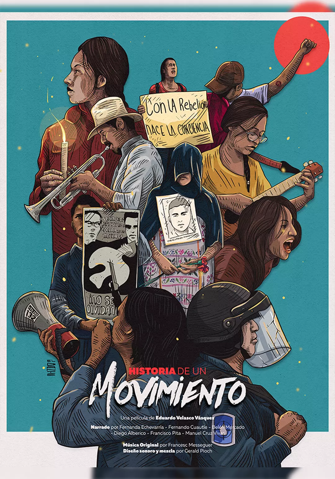 Historia de un movimiento, Eduardo Velasco Vásquez, por sede, 18 docsmx