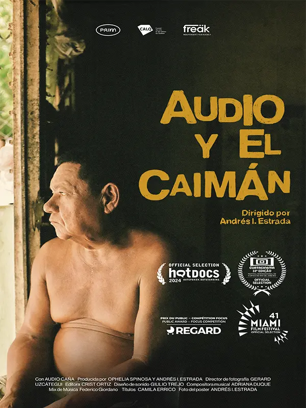 Audio y el caimán, Andrés I. Estrada, Programación, por película, 19 DocsMX, 2024