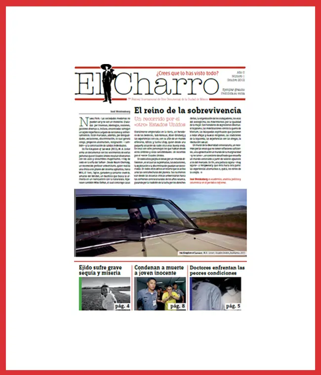 ediciones anteriores, gacetas, el charro, número 01, docsmx