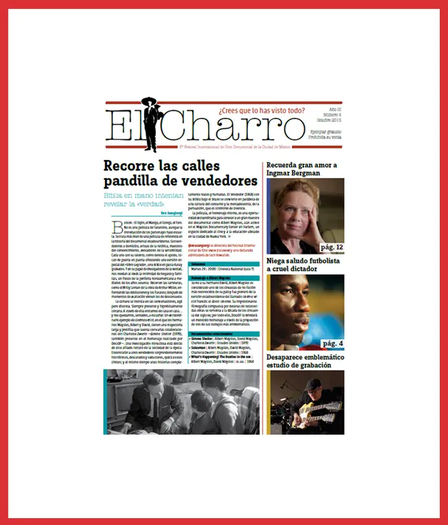 ediciones anteriores, gacetas, el charro, número 04, docsmx