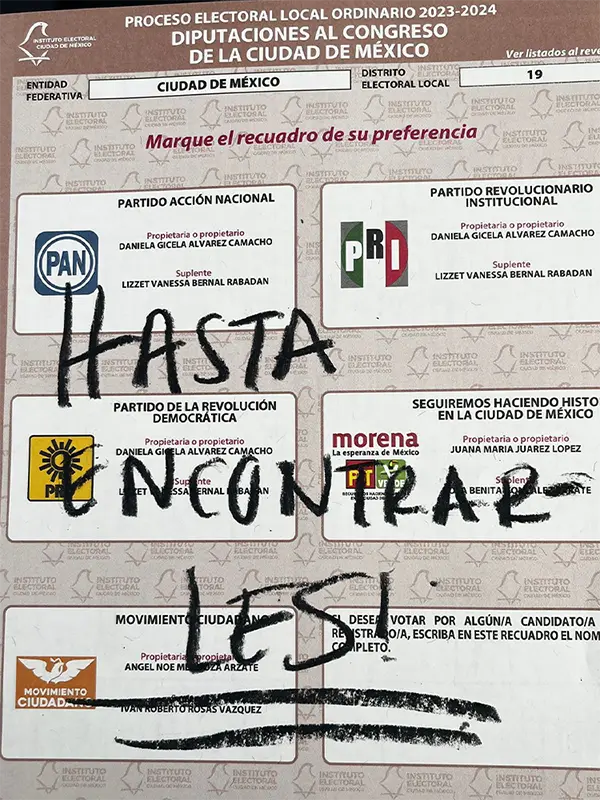 El día que pude haber votado, práctica experimental, Cívico democracia y ciudadanía, docsmx, 2024