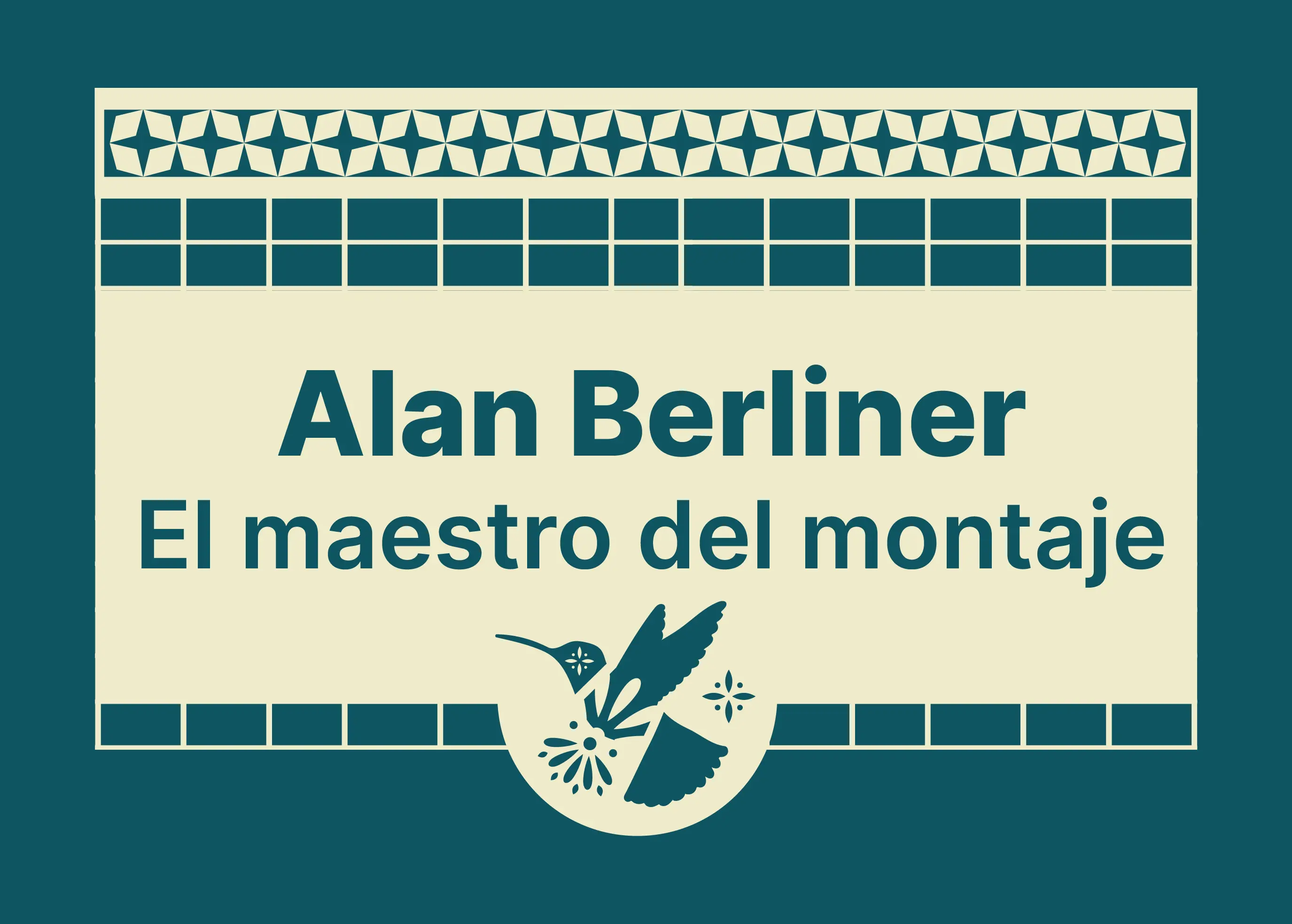 Alan Berliner. El maestro del montaje, DocsForum, DocsMX, 2026